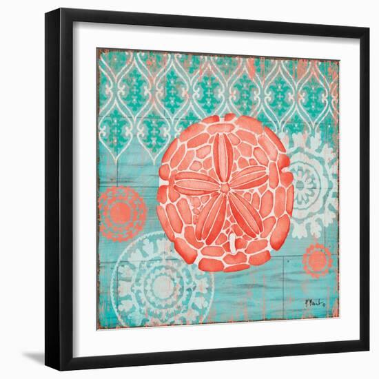 Coral Cove Shells IV-Paul Brent-Framed Art Print