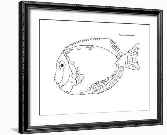 Coral Fish 5-Olga And Alexey Drozdov-Framed Giclee Print