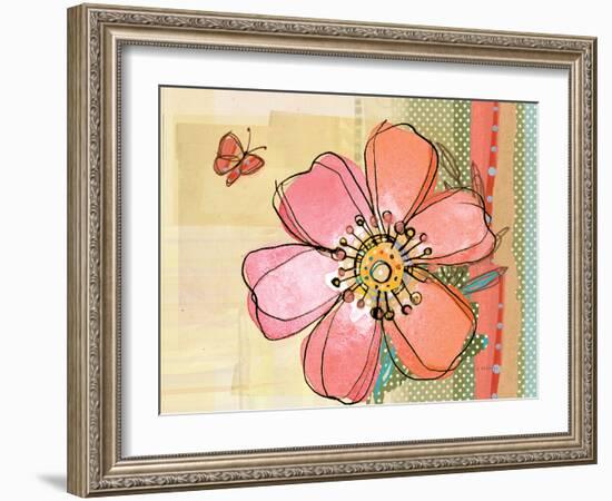 Coral Flower-Robbin Rawlings-Framed Art Print