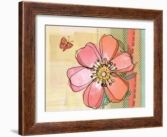 Coral Flower-Robbin Rawlings-Framed Art Print