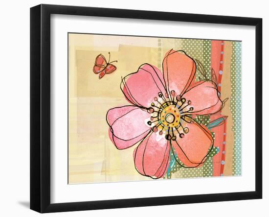 Coral Flower-Robbin Rawlings-Framed Art Print