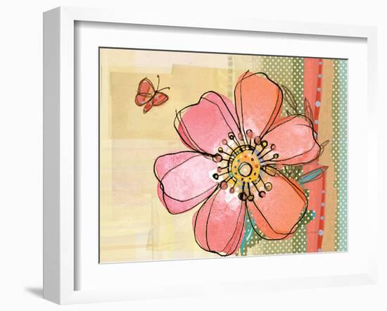 Coral Flower-Robbin Rawlings-Framed Art Print