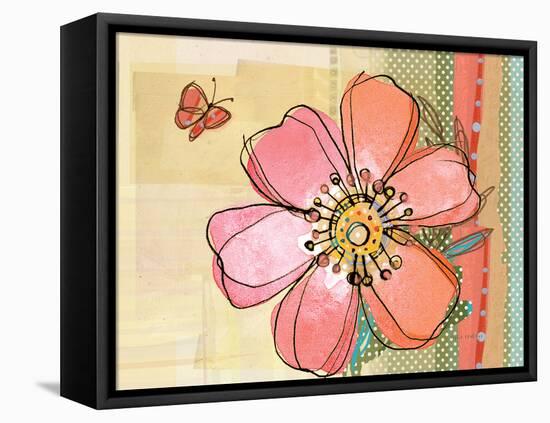 Coral Flower-Robbin Rawlings-Framed Stretched Canvas