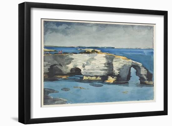 Coral Formation, 1901 (W/C on Paper)-Winslow Homer-Framed Giclee Print