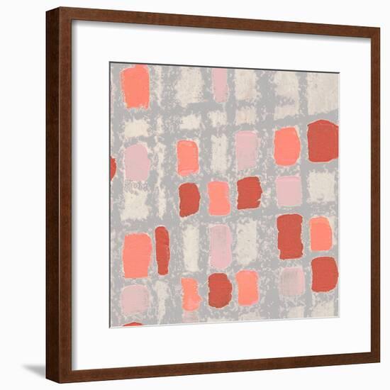 Coral Fractal I-Michael Marcon-Framed Art Print