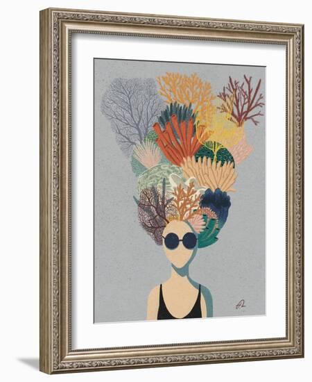 Coral Head-Fabian Lavater-Framed Photographic Print