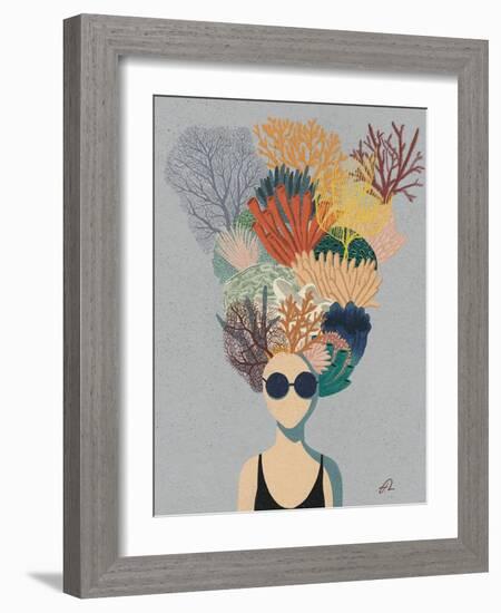 Coral Head-Fabian Lavater-Framed Photographic Print