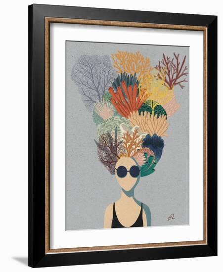 Coral Head-Fabian Lavater-Framed Photographic Print