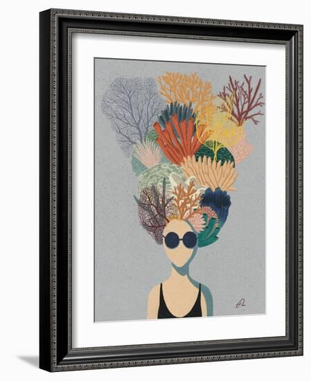 Coral Head-Fabian Lavater-Framed Photographic Print