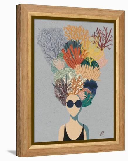 Coral Head-Fabian Lavater-Framed Premier Image Canvas