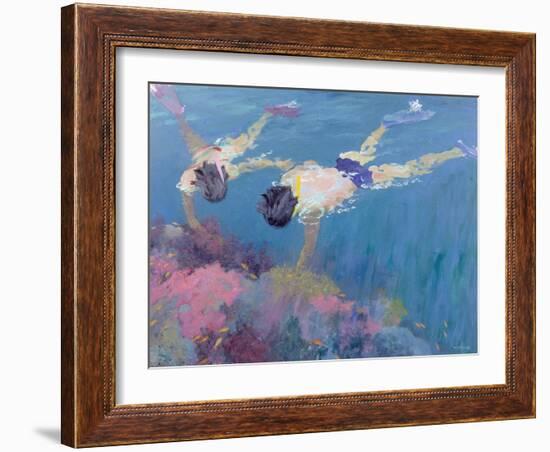 Coral II-William Ireland-Framed Giclee Print