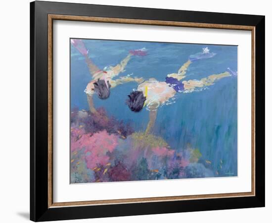 Coral II-William Ireland-Framed Giclee Print