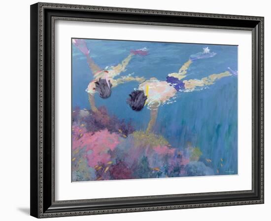 Coral II-William Ireland-Framed Giclee Print