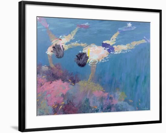 Coral II-William Ireland-Framed Giclee Print