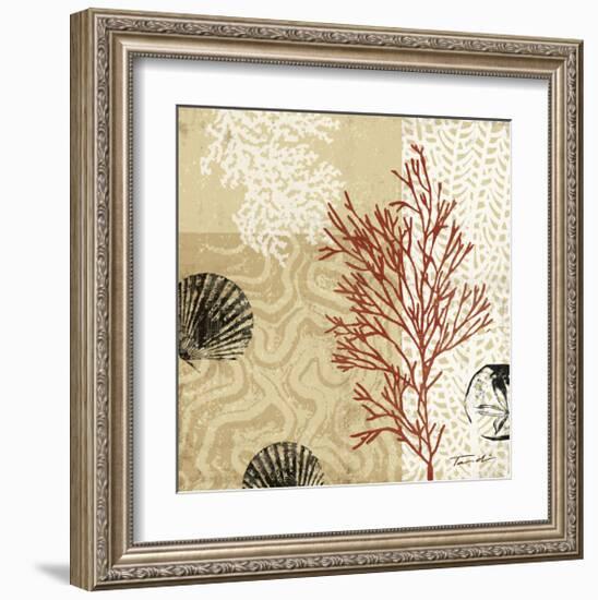 Coral Impressions II-Tandi Venter-Framed Giclee Print