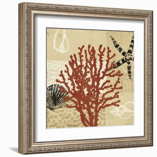 Coral Impressions III-Tandi Venter-Framed Giclee Print