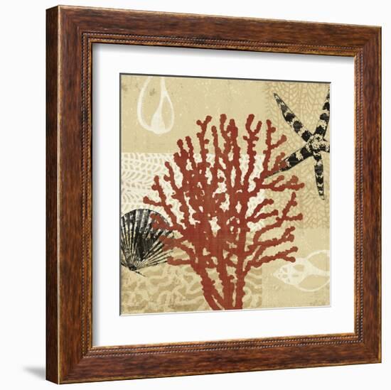 Coral Impressions III-Tandi Venter-Framed Giclee Print