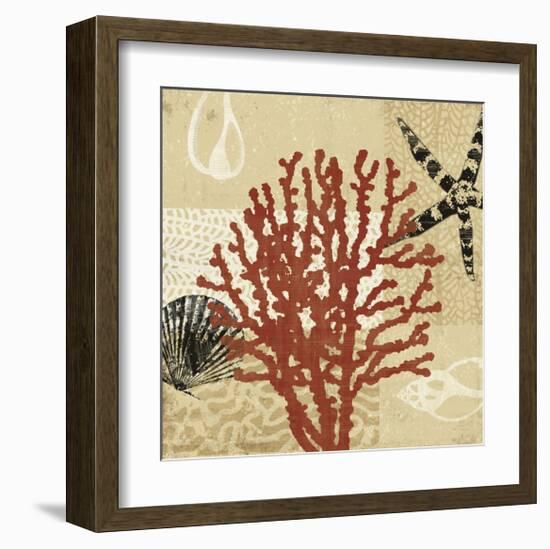 Coral Impressions III-Tandi Venter-Framed Giclee Print