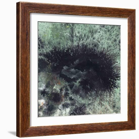 Coral & Jelly Fish I-Dlynn Roll-Framed Art Print