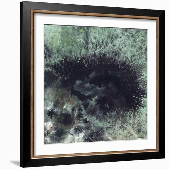 Coral & Jelly Fish I-Dlynn Roll-Framed Art Print