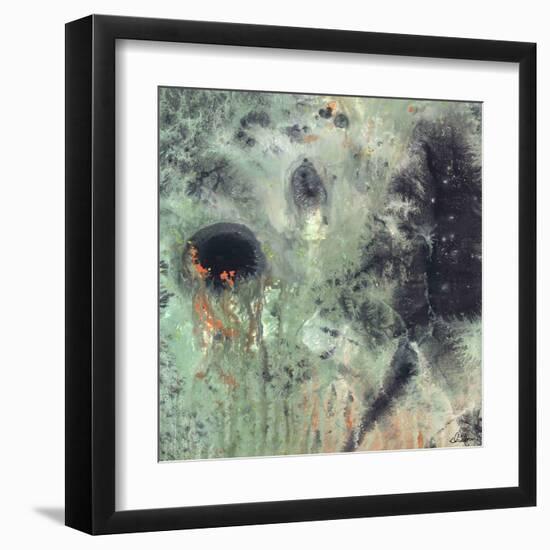 Coral & Jelly Fish II-Dlynn Roll-Framed Art Print