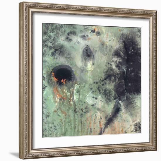 Coral & Jelly Fish II-Dlynn Roll-Framed Art Print