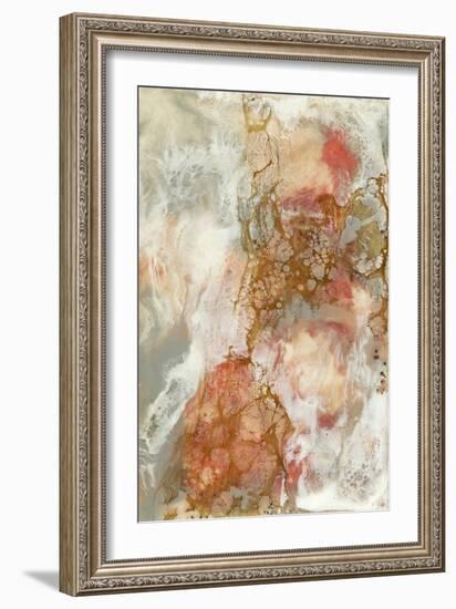 Coral Lace II-Jennifer Goldberger-Framed Art Print