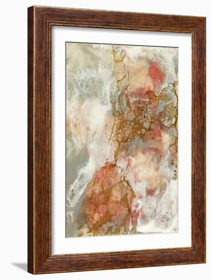 Coral Lace II-Jennifer Goldberger-Framed Art Print