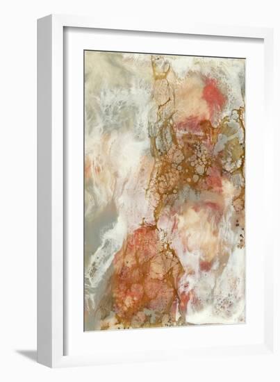 Coral Lace II-Jennifer Goldberger-Framed Art Print