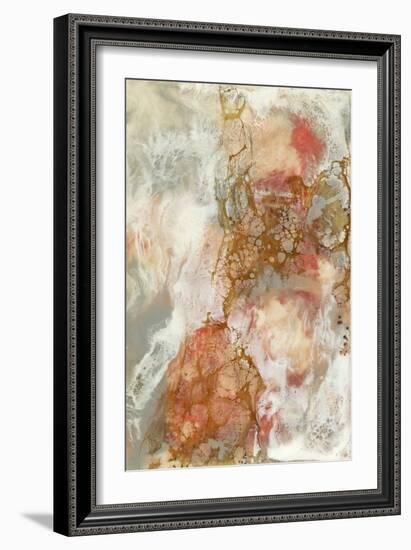 Coral Lace II-Jennifer Goldberger-Framed Art Print