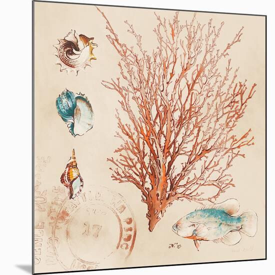 Coral Medley II-Lanie Loreth-Mounted Art Print