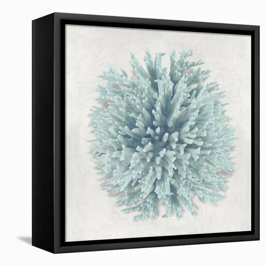 Coral Mint I-Caroline Kelly-Framed Stretched Canvas