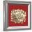 Coral on Red III-Vision Studio-Framed Premium Giclee Print