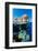 coral reef below the cliffs of shark observatory, egypt-alex mustard-Framed Photographic Print
