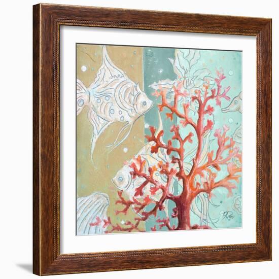 Coral Reef I-Patricia Pinto-Framed Art Print