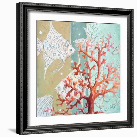 Coral Reef I-Patricia Pinto-Framed Art Print