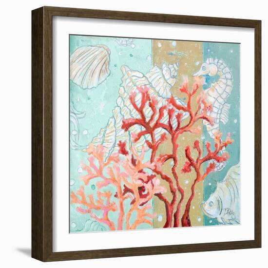 Coral Reef II-Patricia Pinto-Framed Art Print