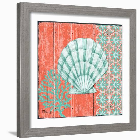 Coral Sea II-Paul Brent-Framed Art Print