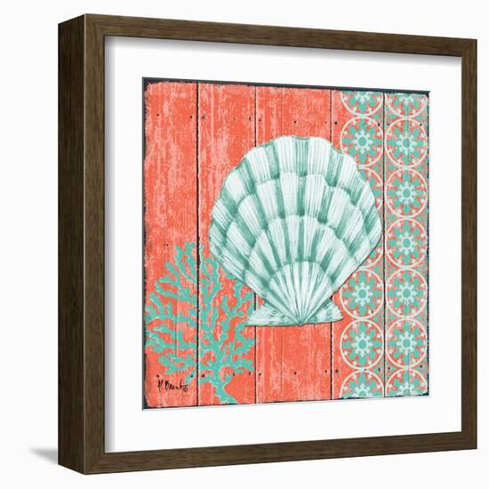 Coral Sea II-Paul Brent-Framed Art Print