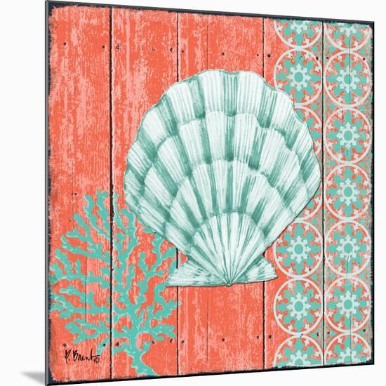 Coral Sea II-Paul Brent-Mounted Premium Giclee Print