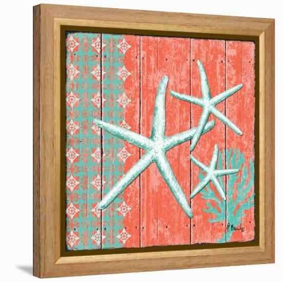 Coral Sea III-Paul Brent-Framed Stretched Canvas