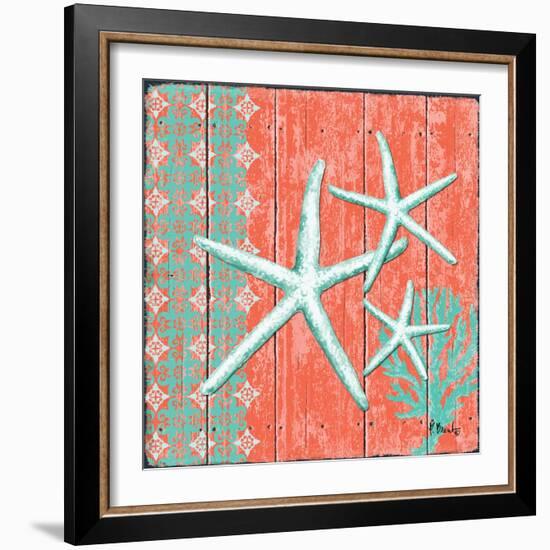 Coral Sea III-Paul Brent-Framed Art Print