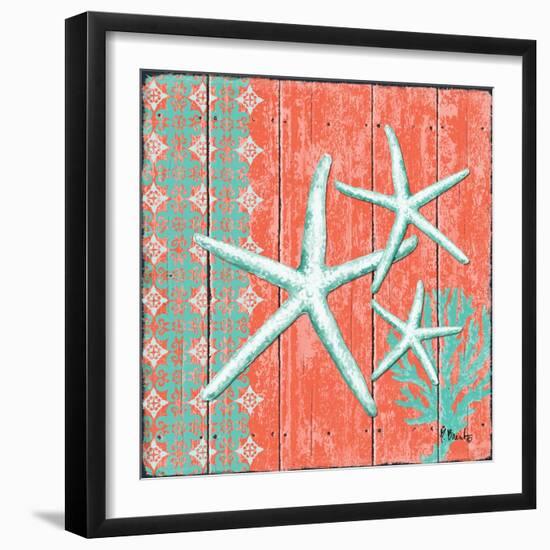 Coral Sea III-Paul Brent-Framed Art Print