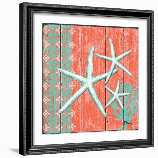 Coral Sea III-Paul Brent-Framed Art Print