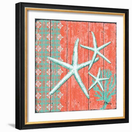 Coral Sea III-Paul Brent-Framed Art Print