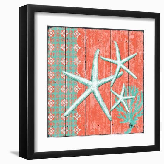 Coral Sea III-Paul Brent-Framed Art Print