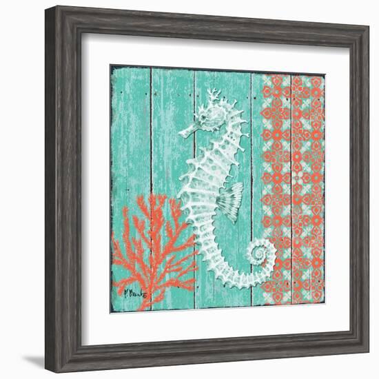 Coral Sea IV-Paul Brent-Framed Art Print