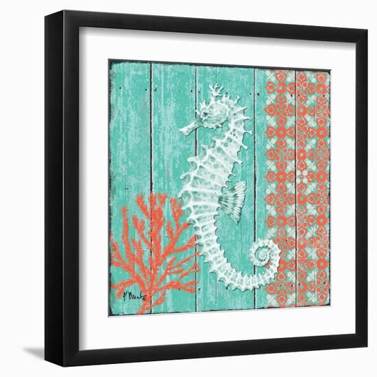 Coral Sea IV-Paul Brent-Framed Art Print