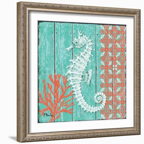 Coral Sea IV-Paul Brent-Framed Art Print