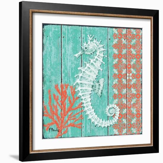 Coral Sea IV-Paul Brent-Framed Art Print